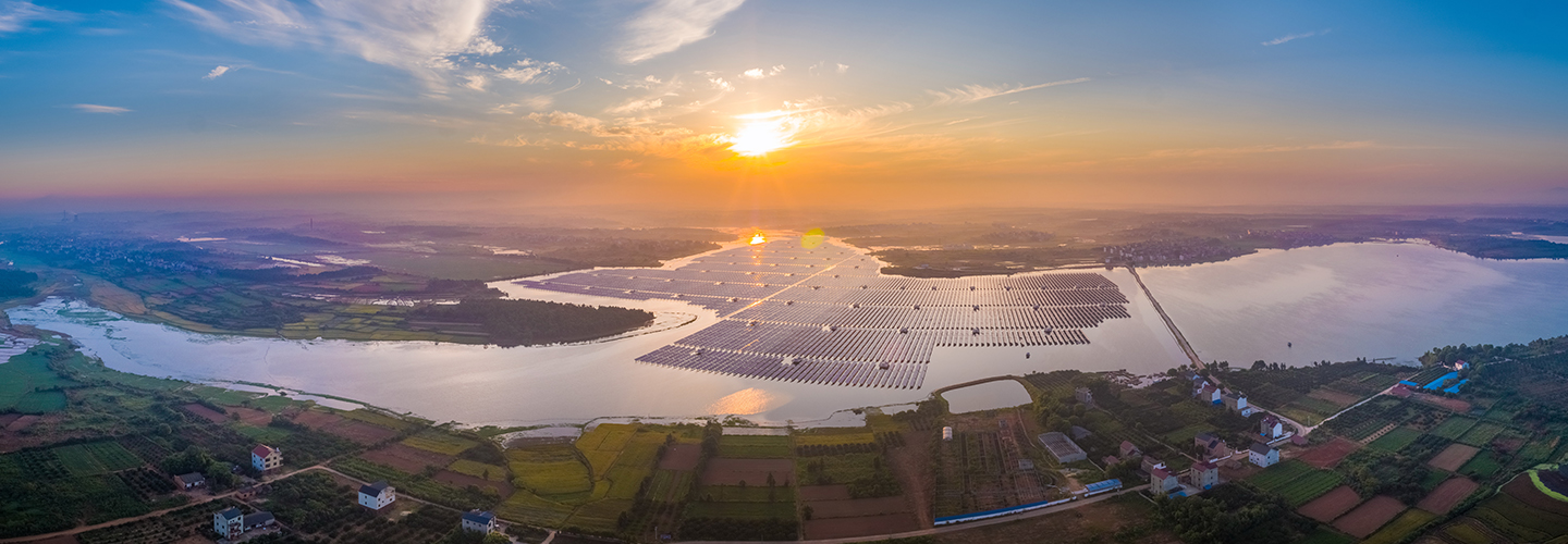 www@’s 123.235 MW Fishery-solar Hybrid PV Power Generation Project in Poyang, Jiangxi Province